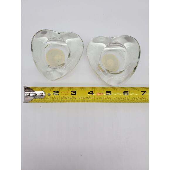 Heart Shape Mini Candle Holder - 1 Pair - Picture 4 of 5